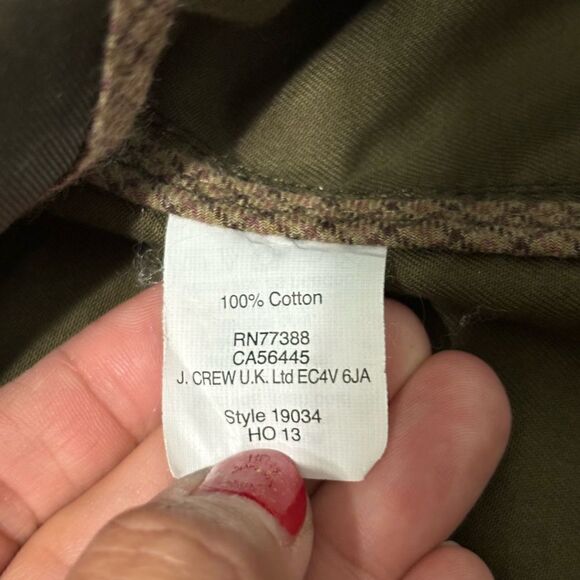 JCREW Size XS The Downtown Field Jacket in Mossy Brown - Picture 11 of 11